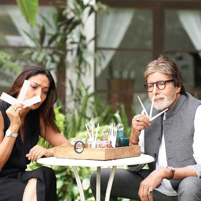 Luxe Perfumes by Amitabh Bachchan | Discovery Set - 7Ml x 6 | Long Lasting Pocket Perfume For Men &amp Women | Cologne - Fragrance | Birthday Anniversary Occasion Gifts | Everyday Essentials