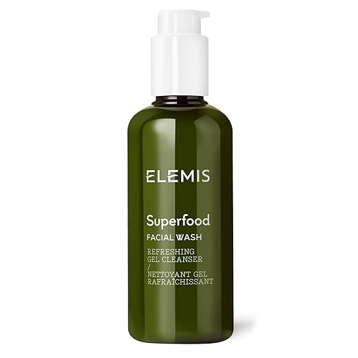 ELEMIS Superfood Facial Wash | Revitalizing Daily Prebiotic Gel Wash Gently Cleanses Nourishes and Balances Skin for a Fresh Glowing Complexion
