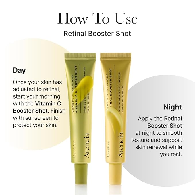 Arencia Vitamin C Booster Serum with Glutathione Niacinamide and Vitamin E for Glow Skin 1.01 fl oz