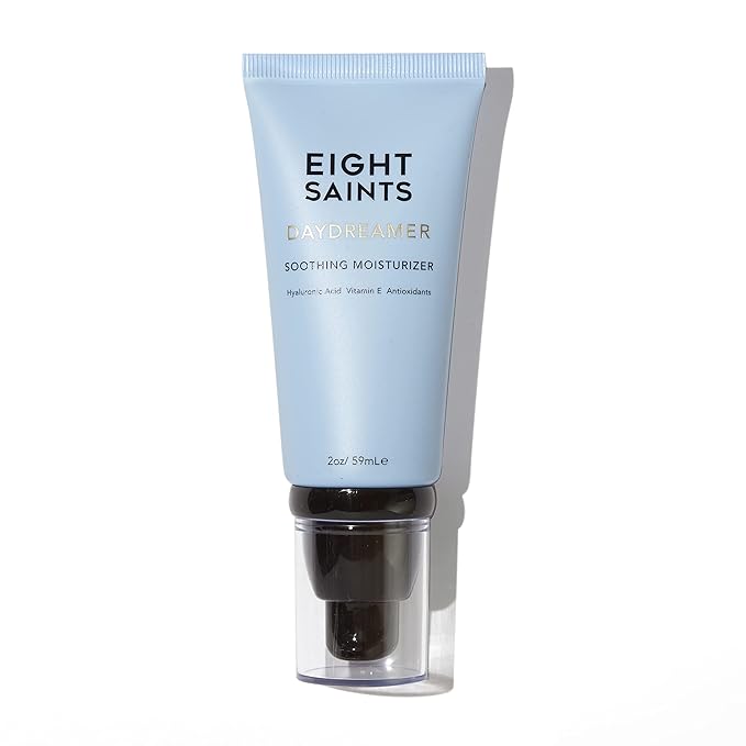Eight Saints Daydreamer Soothing Anti Aging Face Moisturizer Natural &amp Organic Fast Absorbing Oil Free Face Lotion With Hyaluronic Acid &amp Vitamin E Hydrating Daily Facial Moisturizer 2 Ounc