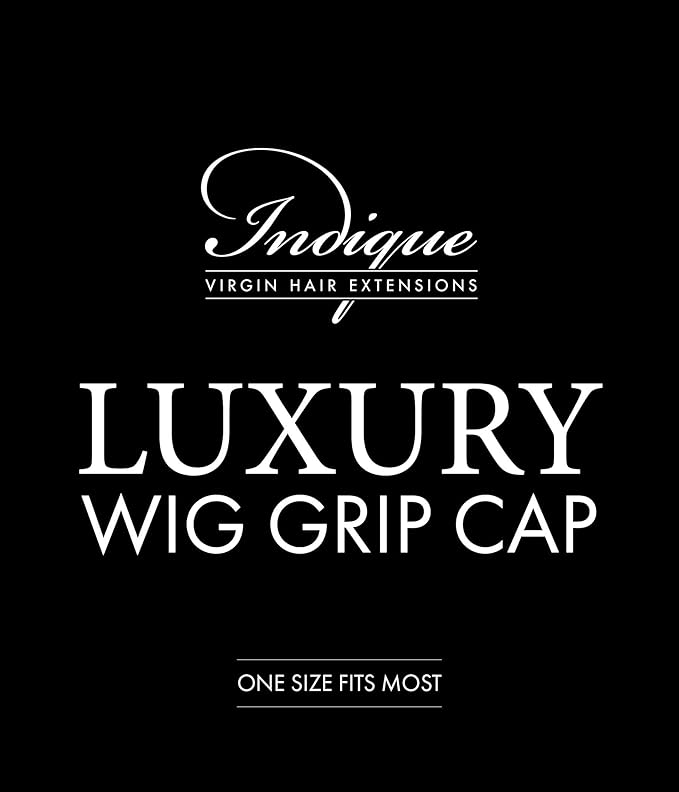 INDIQUE Luxury Wig Grip Cap ? Non-Slip Liner for Lace Front and Closure Wigs - Adjustable Breathable Secure Fit ? Brown