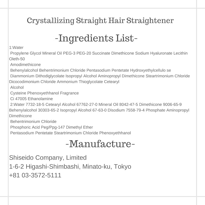 Professional Hair Rebonding Kit - Crystallizing Straightener Neutralizing Cream Hair Brush (2023)