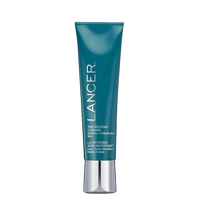 Lancer Skincare The Method: Cleanse Face Cleanser Daily Face Wash with Salicylic Acid Sensitive or Dehydrated Skin 4.05 Fluid Ounces