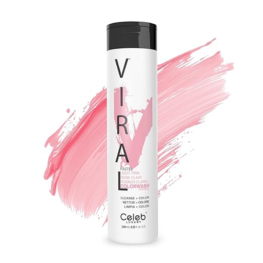 Celeb Luxury Colorwash Color Depositing Shampoo - Color Refresher Vegan Hair Dye Bondfix Bond Rebuilder Viral and Gem Lites