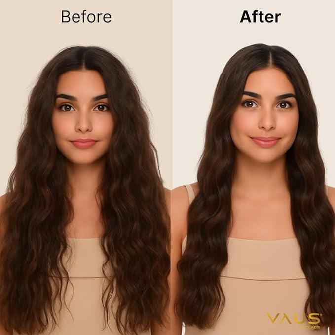 VAUS CAPTOX | Deep Reconstruction Hair Treatment with EU Patented Stem Cell Technology | Professional Hair B-tox Effect &amp Frizz Control | Vegan &amp Biodegradable | For All Hair Types