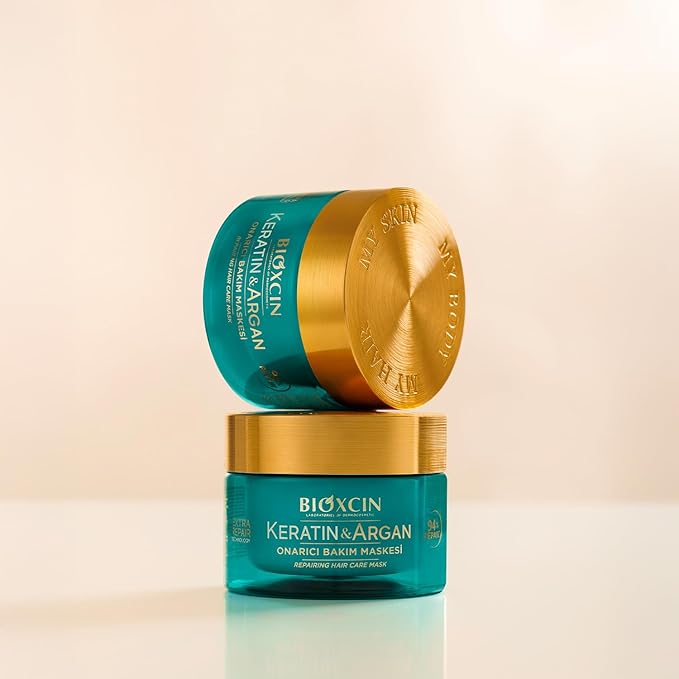BIOXCIN KERATIN &amp ARGAN REPAIRING HAIR CARE MASK