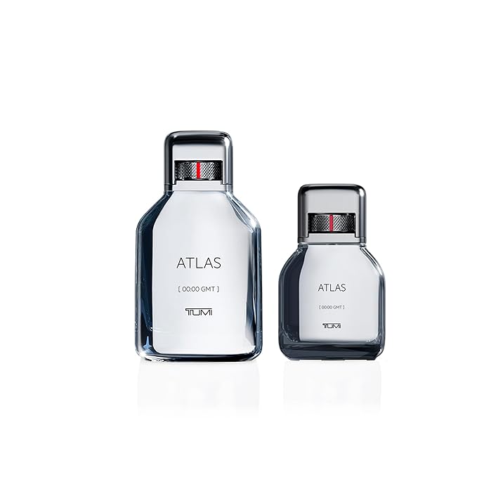TUMI ATLAS [00:00 GMT] - Bold &amp Sophisticated Cologne for Men with Citrus Fragrance Notes - 3.4 oz &amp 1.0 oz Eau de Parfum