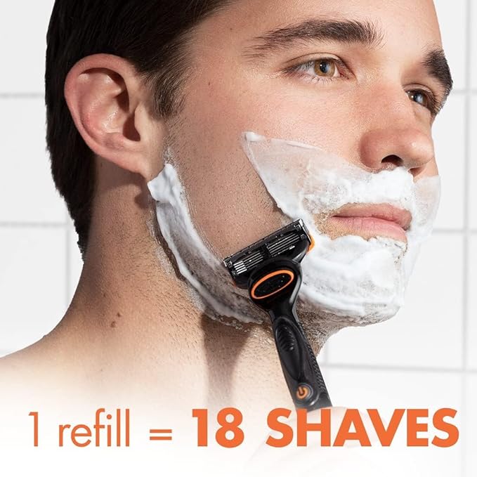Gillette Fusion5 Men's Razor Blade Refills 10 Count + Fusion5 ProGlide Razor Blade Refills - 2 Count Holiday Gifts for Men