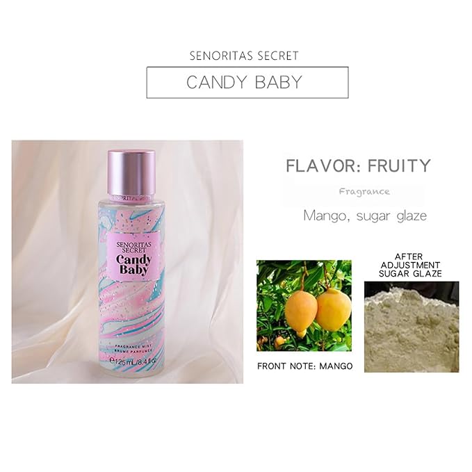 Perfumes for women4Pcs Fragrance Mist Romantic Perfume SetLong Lasting Personal FragranceFruity Aroma Spray Fragrances for Women Girls Body Hair Gift for women teen girls.