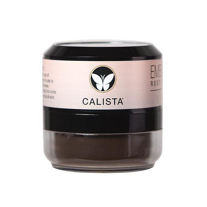 CALISTA Root Touch-Up | Temporary Gray Concealer | Cover Thinning Hair | Water &amp Sweat Resistant| All Hair Types | 0.35 oz.