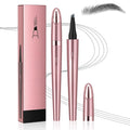 2026 New Microblading Eyebrow Pen Waterproof Eyebrow Pencil Eye Brow Pen with 4 Tip Premium Natural Magic Eyebrow Makeup Fine Stroke Contouring Pencil Long-Lasting Stay on All Day (Grey)