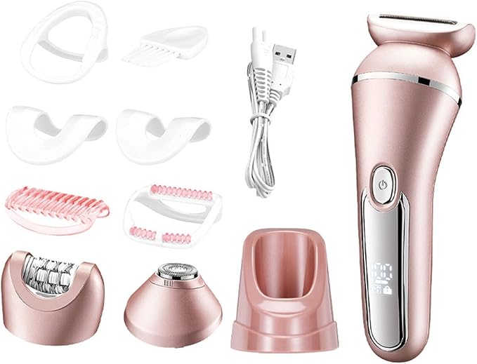 Electric Women EPILATOR 3 in 1 Hair Trimmer Water Body Shaving Device