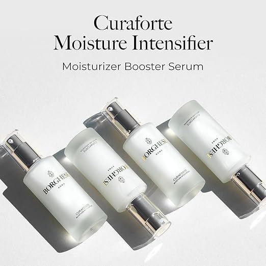 Borghese Curaforte Moisture Intensifier - Moisturizer Booster Serum for Uneven Tone &amp Fine Lines with Hyaluronic Acid &amp Collagen For All Skin Types