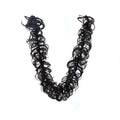 EARSHOT Hair Buns Hair Piece Messy Bun Ponytail Hair Extensions 80cm Long with Elastic Rubber Band Synthetic Fluffy Wrap Wig Women Hair Bun Hair Accessories For Girls (Color : #2)