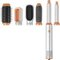 Hair Dryer Brush6 in 1 Professional Hot Air StylerPowerful Air Curling Wrap StylerNegative Ionic Hair Dryer Fast Drying Multi Hair Stylerfor Curling Volumizing Straightening Styling