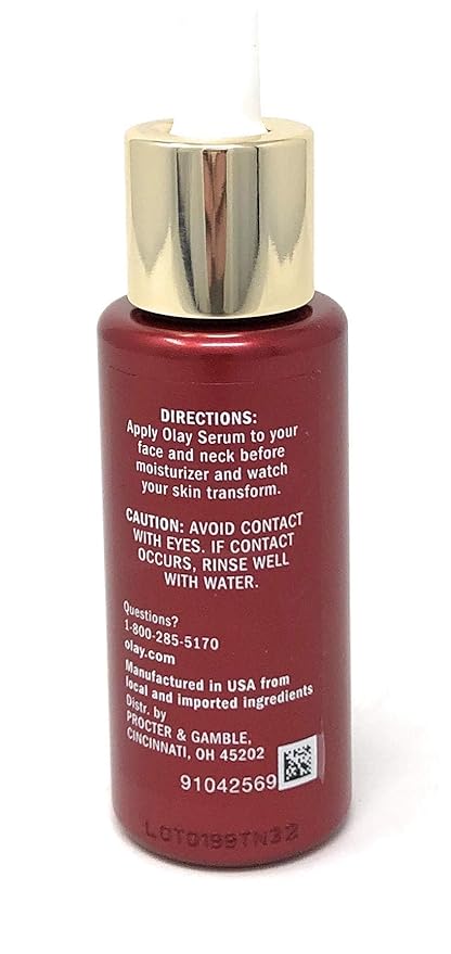Olay Niacinamide Serum MAX Wrinkle Reducing Fragrance ? Free 1.3oz. (40 mL)