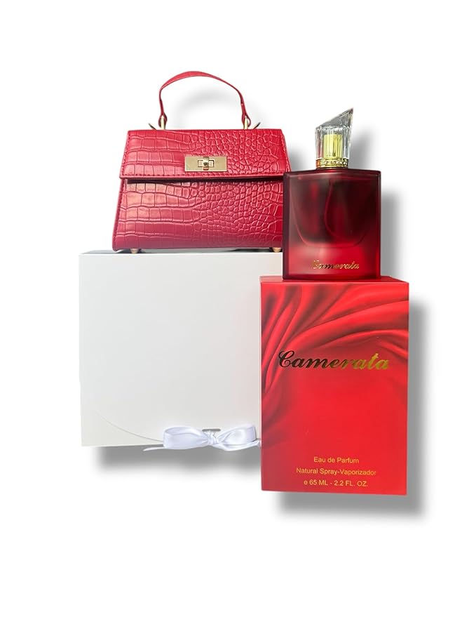 CAMERATA D'LUJO ESTUCHE DE REGALO (PERFUME+CARTERA) (Cartera Roja/Red Purse)