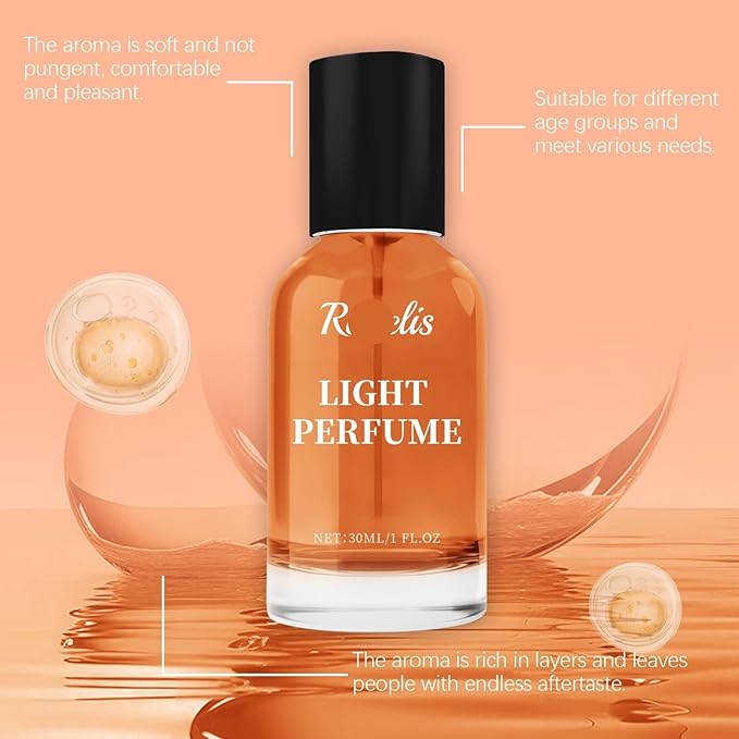 Eau De Toilette Cologne - Natural Long-Lasting Fresh Scent For Couples | Small-Batch Portable Fragrance For Dates &amp Daily Use(2PCS)