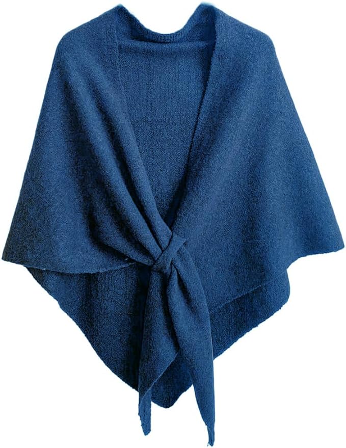Winter Shawl Wraps Women Knitted Shawls and Wraps Cardigan Cape Wool Pashmina Shoulder Top Sweater Shawl Scarf 2025