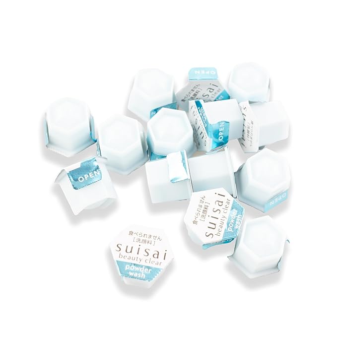 Kane-bo Sui-sai Beauty Clear Enzyme Powder Face Wash - 2 Packs of 32pcs Japanese Skincare - No Fragrance or Colorants -Exfoliates &amp Cleanses Pores - Exfoliator Exfoliating for face (Korean Ver.)