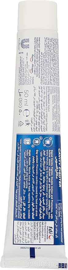 2 Box Signal Anti Caries Toothpaste Cavity Fighter Best Ever draft Micro Calcium Pro Fluoride Complex for Cavity Protection &amp Long Term Fortification (4.23 oz 120 ml Each One) ????? ?????? ?????