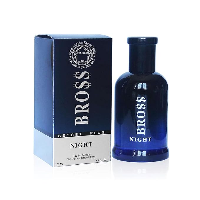 META-BOSEM 5Pc Set Men's Cologne Collection Eau de Parfum Natural Spray - Woody Fresh Notes - Holiday Gift (Pack of 5) Each 3.4 Fl Oz Total 17 Fl Oz