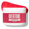 Overtone Semi Permanent Hair Color Conditioner Raspberry Pink 8 oz Nourishing Damage-Free Color Depositing Mask for All Hair Types with Shea Butter &amp Coconut Oil Vegan &amp Cruelty-Free