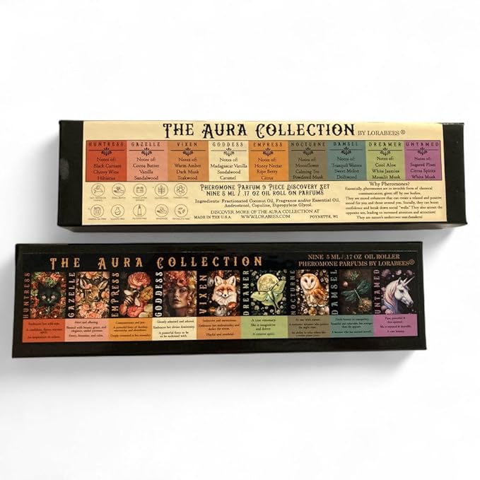 Aura Collection Discovery Kit Pheromone Perfume Oil Rollers