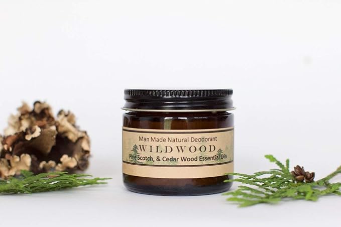 Woodsman Men’s Gift Box ? Self Care &amp Grooming Gift Set for Him ? Rustic Holiday Gift for Men Dads Boyfriends or Husbands ? Handmade Soap Deodorant Lip Balm &amp Muscle Balm