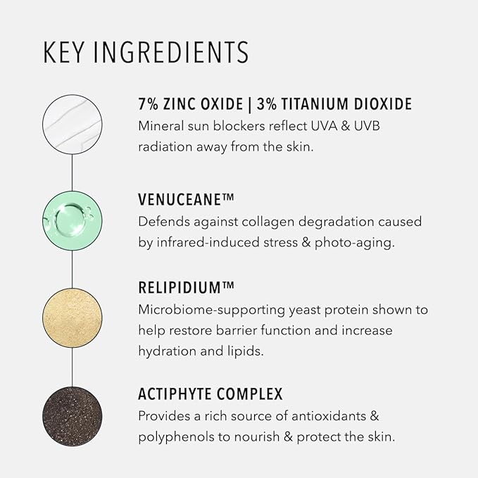 HydroPeptide Solar Defense Face Sunscreen SPF 50 Broad Spectrum Non-Tinted Moisturizer &amp Antioxidant Rich 1.7 Ounce