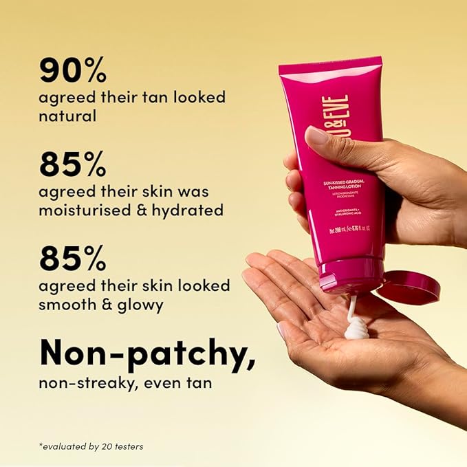 Coco &amp Eve Sun-kissed Gradual Tanning Lotion - Natural Sunless Moisturizing Tanner with 72H Hydration &amp Streak-Free Buildable Glow. Skincare-Infused with Antioxidants and Hyaluronic Acid (6.7