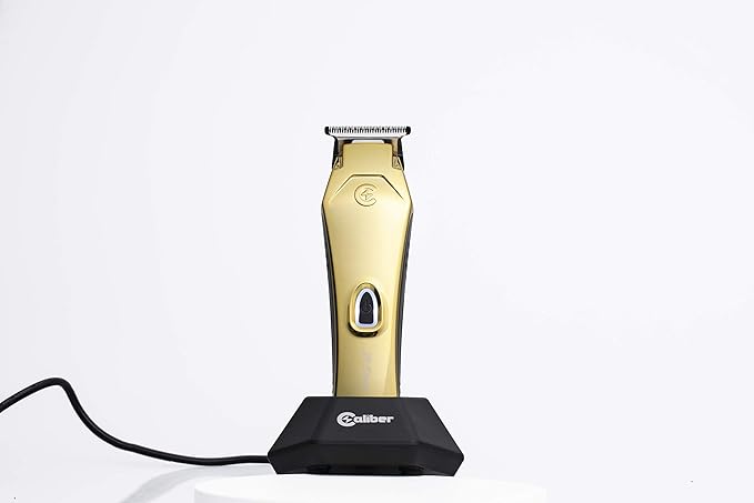 .22 Stinger Trimmer - Including 3 Color Lids &amp Non-Slip Grips - Professional Cordless Hair Clipper - Low Noise Trimmers - Zero Gap Cutting