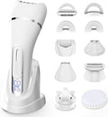 Electric Razors for Women Whole Body: 7 in 1 Hair Removal KitRechargeable Body Shaver - Wet Dry Hair Remover - Trimmer for Lady Face Underarms Public