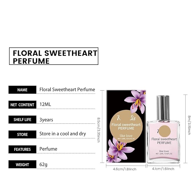 Enchanted Elixir - Romantic Party &amp Date Perfume | Long-Lasting Scent | Subtle Fragrance For Enhanced Confidence(2PCS)