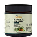 MORINGA &amp FENUGREEK HAIR MASK- HAIR treatment masque- Conditioner for Dry or Damaged Hair &amp dandruff (8 Ounces)