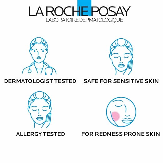 La Roche-Posay Toleriane Rosaliac AR Visible Redness Reducing Cream Color Correcting Face Cream for Sensitive Skin with Green Pigments Soothing and Hydrating