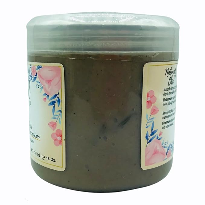 Natural Chic Anti Hair Loss Mask - Organic Anti-Thinning Mask for Men and Women - Paraben and Sulfate Free (16 oz)