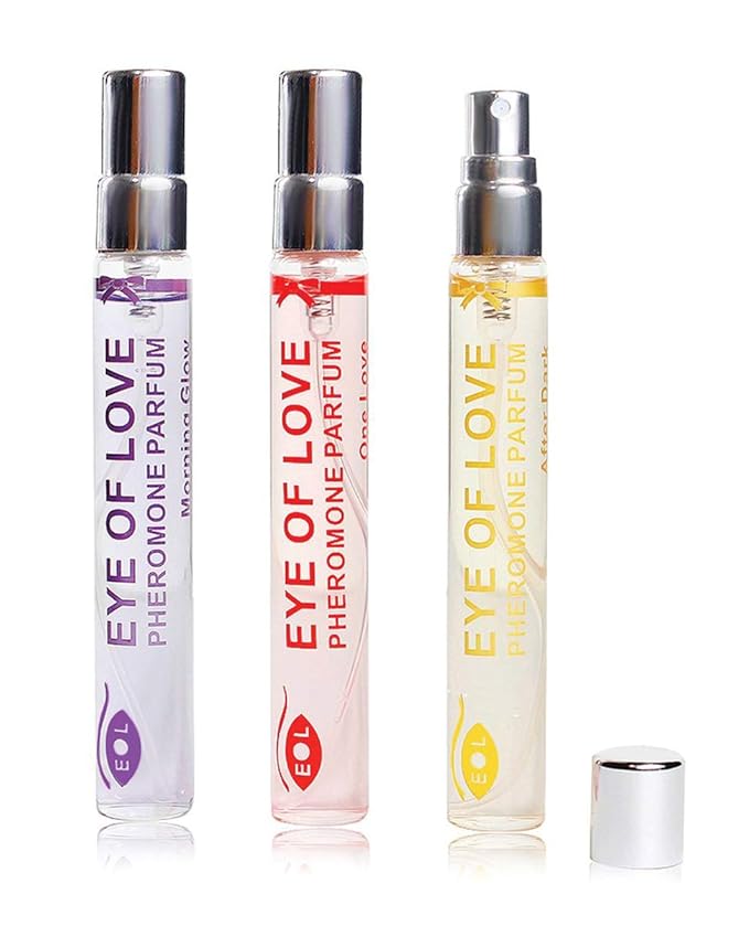 Eye Of Love Pheromone Parfum Set - Morning Glow One Love After Dark to Attract him- 30ml