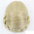 Hair Bun Pieces for Women 1 Pack Synthetic Bun Braided Ponytail Hair Extensions Women's Donut Curls Accessories for Women
