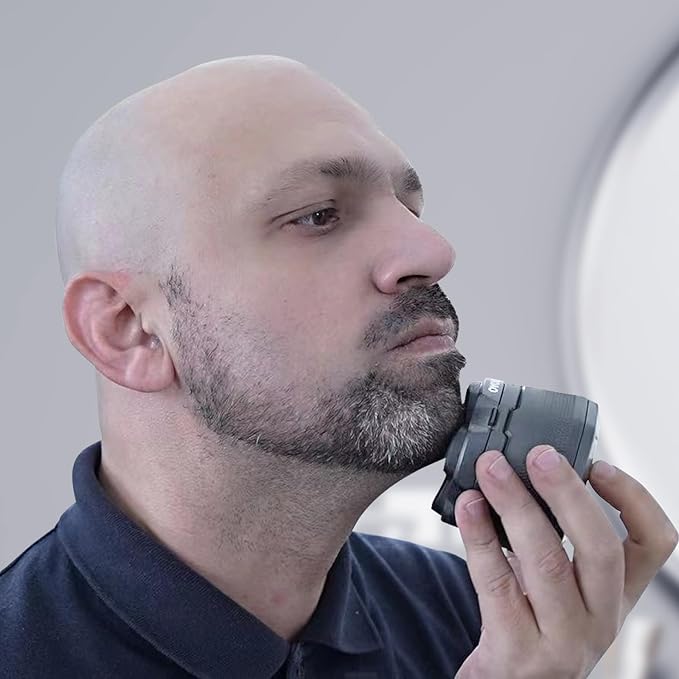 Head Shaver for Bald MenDOAO Waterproof Wet Dry Bald Head Shavers 6D LED Display Electric Rechargeable Head Shaving Kit with Type-C Charge