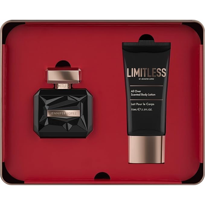 Jennifer Lopez LIMITLESS Gift Set Limitless Eau de Parfum 50 ml (1.0 FL OZ) and Body Lotion 75ml