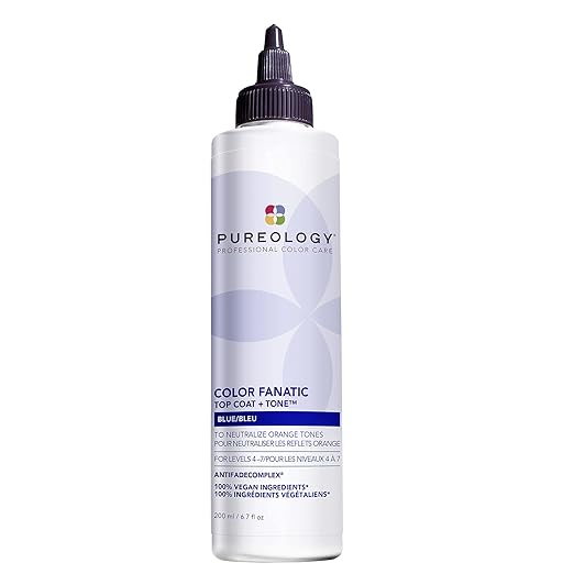 Pureology Color Fanatic Top Coat + Tone - Maintains Hair Color Treatment Smooths Restores Vibrancy and Adds Shine