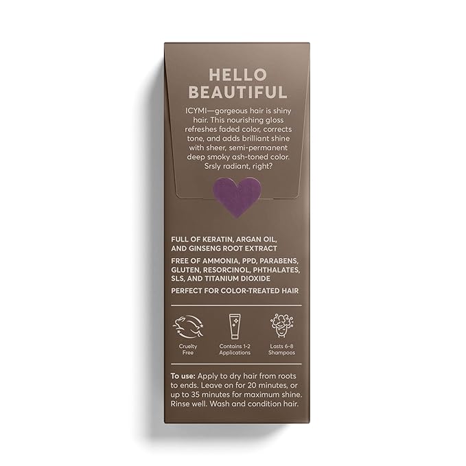 Madison Reed Color Reviving Gloss Espresso - Brown Semi-Permanent Hair Dye Enhances Hair Color &amp Corrects Tone Adds Brilliant Shine Keratin &amp Argan Oil 4 Fl Oz (118 mL)