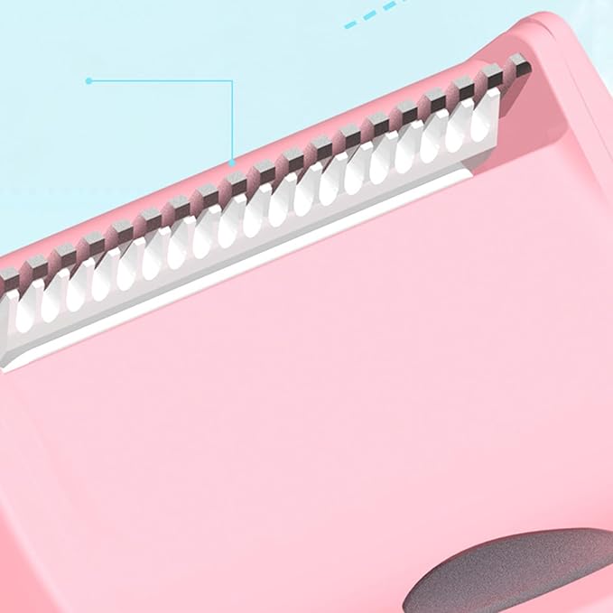 Bikini Trimmer for Women - 400mA Blade Shaving Device 15.5x3cm Wet Dry Grooming Tool | Rechargeable Portable Electric Hair Remover Smooth Skin Precision Trimming System for Face Legs Home Travel