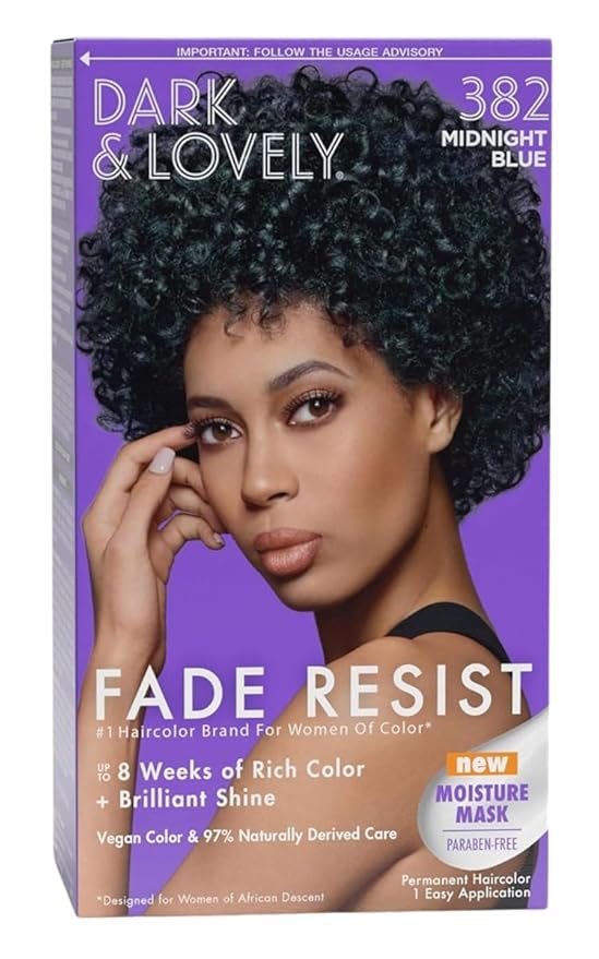 Dark &amp Lovely Color #382 Midnight Blue (3 Pack)