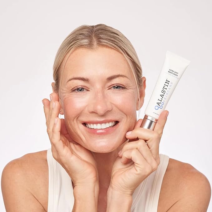 ALASTIN Skincare Ultra Light Daily Face Moisturizer (2 oz) | Hydrating Skin Cream | Anti-Aging Formula Supports New Collagen &amp Elastin Production