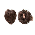 Hair Chignon Straight Hair Bun Hair Pieces Synthetic Messy Bun with Elastic Rubber Band Ponytail Extension Women Hair Accessories Hair Pieces For Women(4T33)