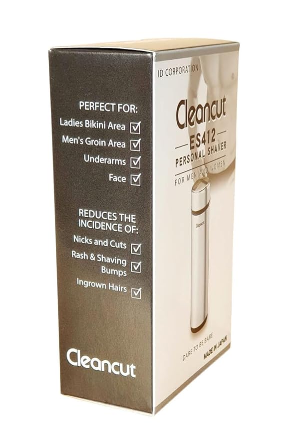 ES412 - Designed for Stubble &amp Short Hair Maintenance Both Men and Women - Intimate and Sensitive Area Shaver - Not Meant for Long Hair