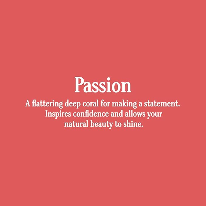 Gerard Cosmetics Color Your Smile Lip Gloss Passion Moisturizing Lip Gloss with Mirror and LED Light Super Pigmented Shiny Finish Nude Lip Color Cruelty Free and Made in USA