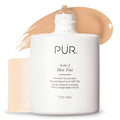 P?R Tinted Sunscreen for Face 4-in-1 Skin Tint - Broad Spectrum Mineral Sunscreen SPF 50 - Tinted Facial Moisturizer Primer &amp Foundation for Sun Protection - Lightweight Buildable Coverage